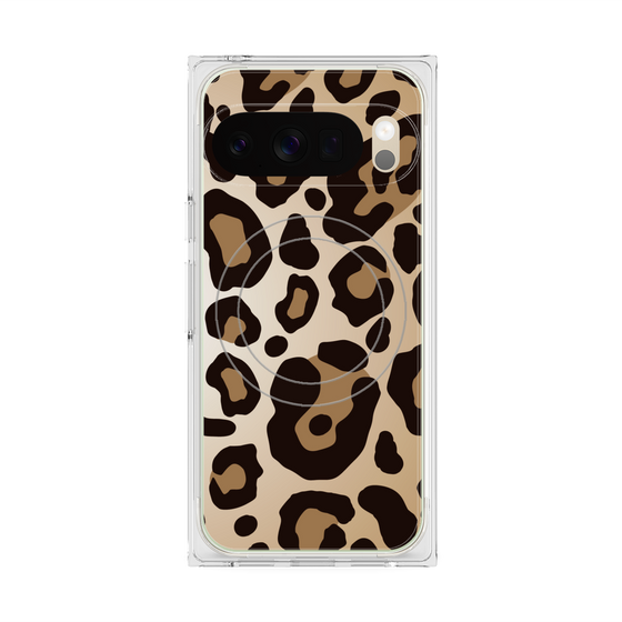 Premium Square Case with Pixelsnap［ Leopard - Yellow ］