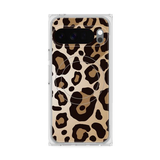 Premium Square Case with Pixelsnap［ Leopard - Yellow ］