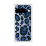 Premium Square Case with Pixelsnap［ Leopard - Blue ］