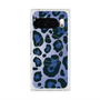 Premium Square Case with Pixelsnap［ Leopard - Blue ］