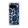 Premium Square Case with Pixelsnap［ Leopard - Blue ］