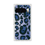 Premium Square Case with Pixelsnap［ Leopard - Blue ］