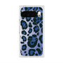 Premium Square Case with Pixelsnap［ Leopard - Blue ］