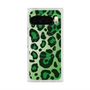 Premium Square Case with Pixelsnap［ Leopard - Green ］