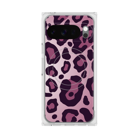Premium Square Case with Pixelsnap［ Leopard - Pink ］