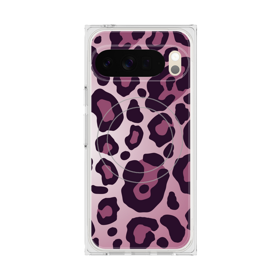 Premium Square Case with Pixelsnap［ Leopard - Pink ］