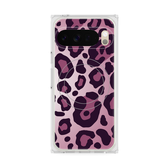 Premium Square Case with Pixelsnap［ Leopard - Pink ］