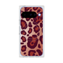 Premium Square Case with Pixelsnap［ Leopard - Red ］