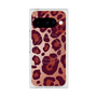 Premium Square Case with Pixelsnap［ Leopard - Red ］