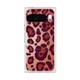 Premium Square Case with Pixelsnap［ Leopard - Red ］