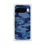 Premium Square Case with Pixelsnap［ Camouflage - Blue ］