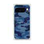 Premium Square Case with Pixelsnap［ Camouflage - Blue ］