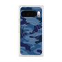 Premium Square Case with Pixelsnap［ Camouflage - Blue ］
