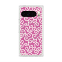 Premium Square Case with Pixelsnap［ Karakusa Pattern - Pink ］