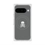 Premium Square Case with Pixelsnap［ Skull - Gray ］