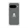 Premium Square Case with Pixelsnap［ Skull - Gray ］