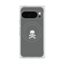 Premium Square Case with Pixelsnap［ Skull - Gray ］