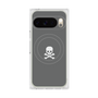 Premium Square Case with Pixelsnap［ Skull - Gray ］