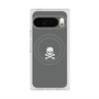 Premium Square Case with Pixelsnap［ Skull - Gray ］