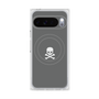 Premium Square Case with Pixelsnap［ Skull - Gray ］