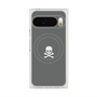 Premium Square Case with Pixelsnap［ Skull - Gray ］