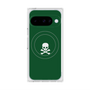 Premium Square Case with Pixelsnap［ Skull - Green ］