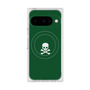 Premium Square Case with Pixelsnap［ Skull - Green ］