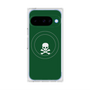 Premium Square Case with Pixelsnap［ Skull - Green ］
