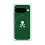 Premium Square Case with Pixelsnap［ Skull - Green ］