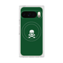 Premium Square Case with Pixelsnap［ Skull - Green ］