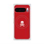 Premium Square Case with Pixelsnap［ Skull - Red ］