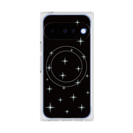 Premium Square Case with Pixelsnap［ Glitter - Black ］