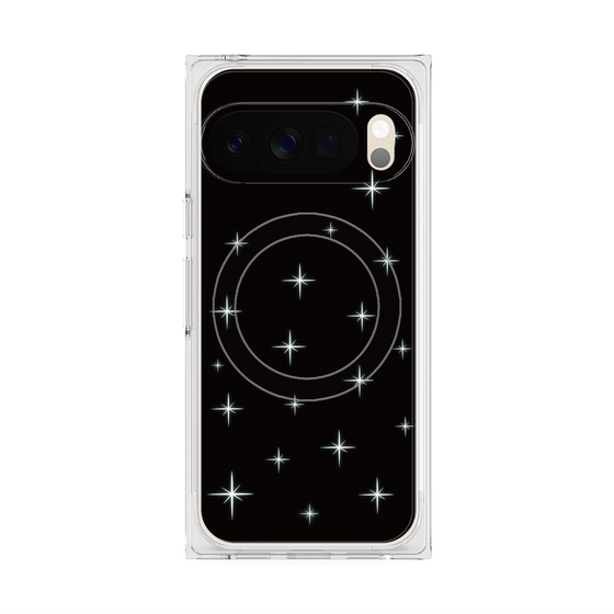 Premium Square Case with Pixelsnap［ Glitter - Black ］