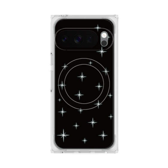 Premium Square Case with Pixelsnap［ Glitter - Black ］