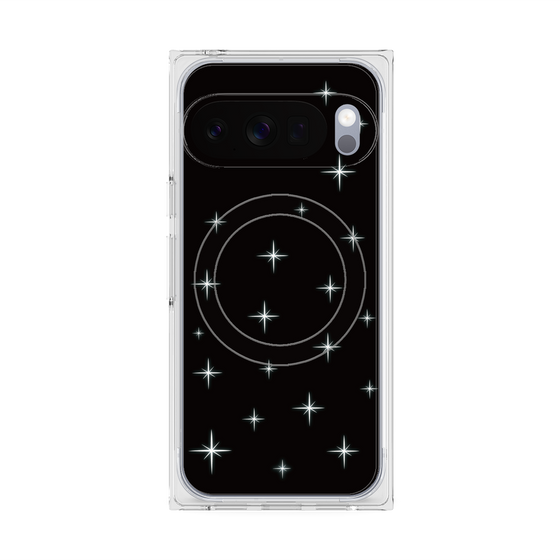 Premium Square Case with Pixelsnap［ Glitter - Black ］