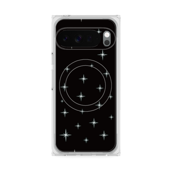 Premium Square Case with Pixelsnap［ Glitter - Black ］