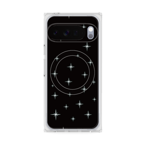 Premium Square Case with Pixelsnap［ Glitter - Black ］