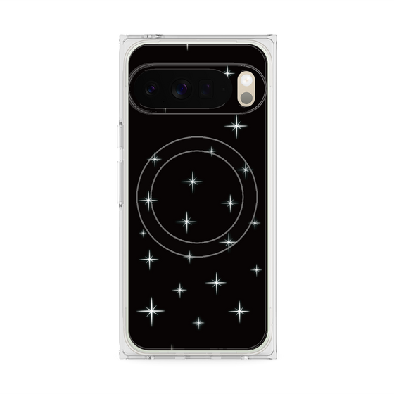 Premium Square Case with Pixelsnap［ Glitter - Black ］