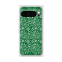 Premium Square Case with Pixelsnap［ Paisley - Green ］