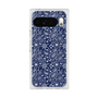 Premium Square Case with Pixelsnap［ Paisley - Blue ］