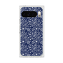 Premium Square Case with Pixelsnap［ Paisley - Blue ］