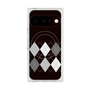 Premium Square Case with Pixelsnap［ Nordic Argyle - Black ］