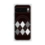 Premium Square Case with Pixelsnap［ Nordic Argyle - Black ］