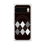 Premium Square Case with Pixelsnap［ Nordic Argyle - Black ］