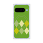 Premium Square Case with Pixelsnap［ Nordic Argyle - Green ］