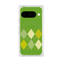 Premium Square Case with Pixelsnap［ Nordic Argyle - Green ］