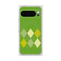 Premium Square Case with Pixelsnap［ Nordic Argyle - Green ］