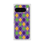 Premium Square Case with Pixelsnap［ Argyle - Purple ］