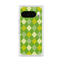Premium Square Case with Pixelsnap［ Argyle - Green ］