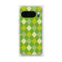 Premium Square Case with Pixelsnap［ Argyle - Green ］